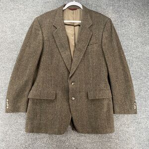 Hart Schaffner Marx Blazer Jacket Mens 41R Wool Two Button Sport‎ Coat Grandpa